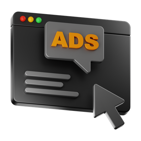 Klicken Sie auf Premium-Werbung  3D Icon