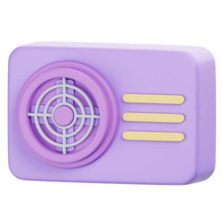 Klimaanlage  3D Icon