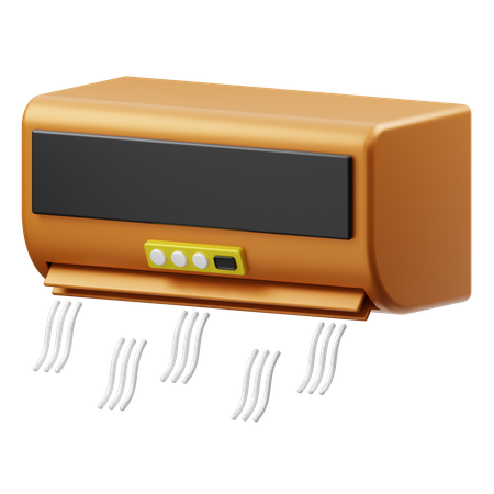 Klimaanlage  3D Illustration