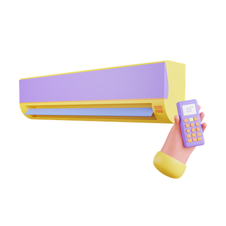 Klimaanlage  3D Illustration