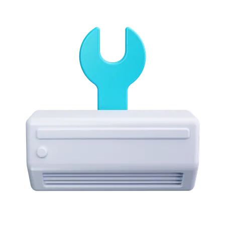 Wartung der Klimaanlage  3D Icon