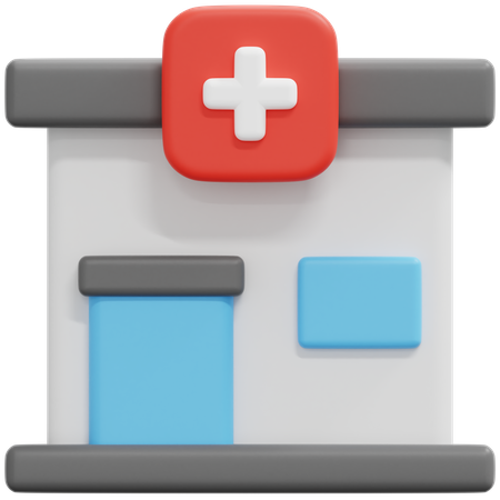 Klinik  3D Icon