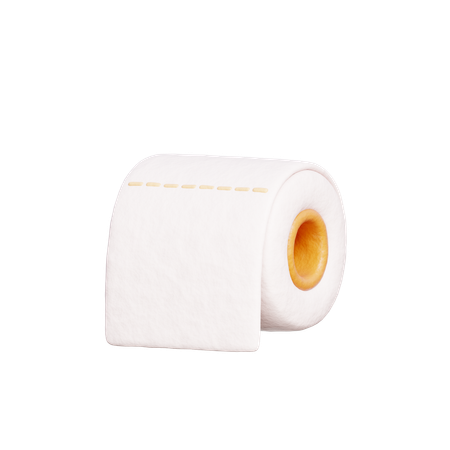 Klopapier  3D Icon