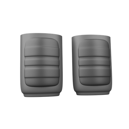 Knee Pads  3D Icon
