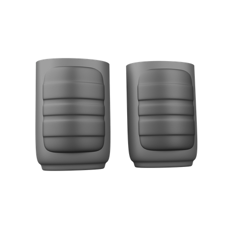 Knee Pads  3D Icon