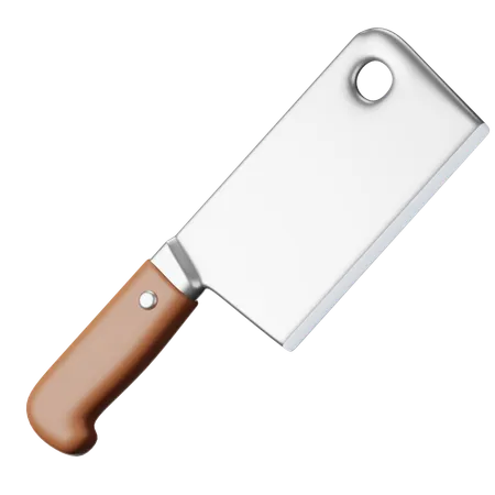 Meat Knife 3 D Icon 3D Icon