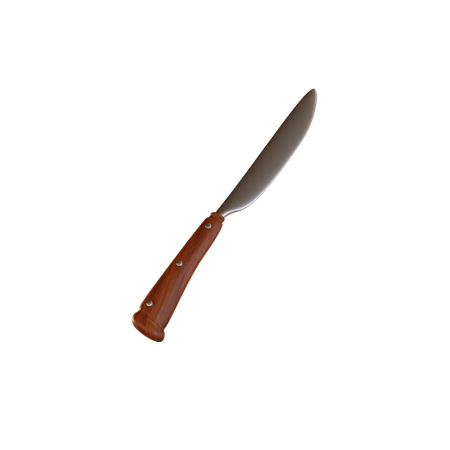 Knife  3D Illustration