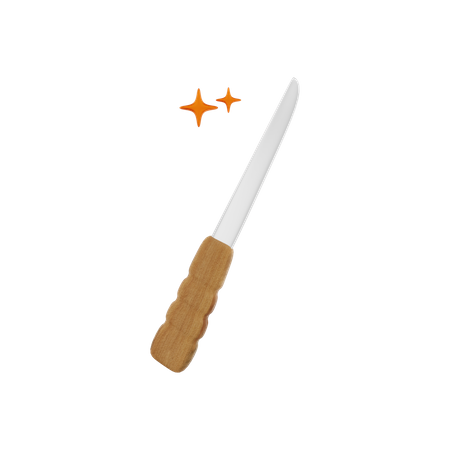 Knife  3D Illustration