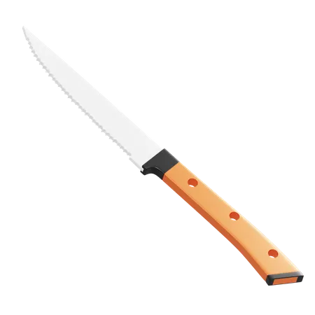 Knife  3D Illustration