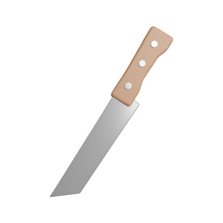 Knife  3D Illustration