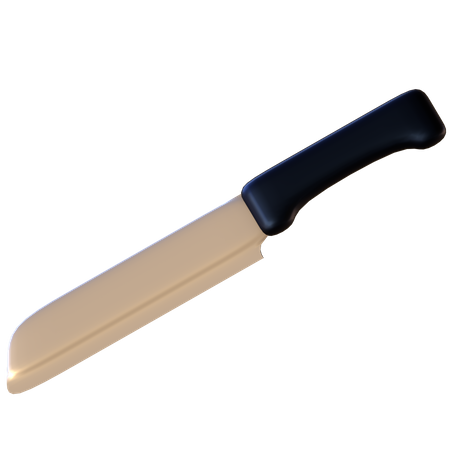 Knife  3D Illustration