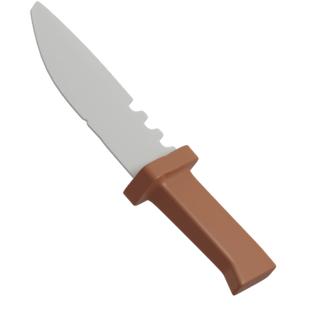 Knife  3D Illustration