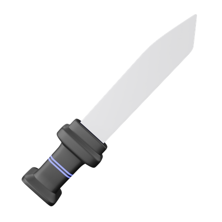 Knife  3D Illustration