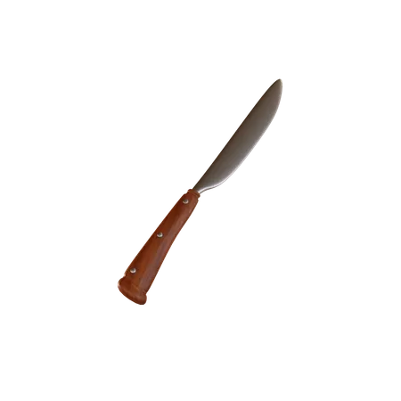 Knife  3D Illustration