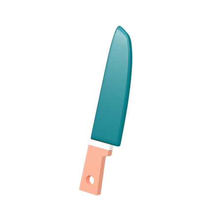 Knife Curve  3D Icon