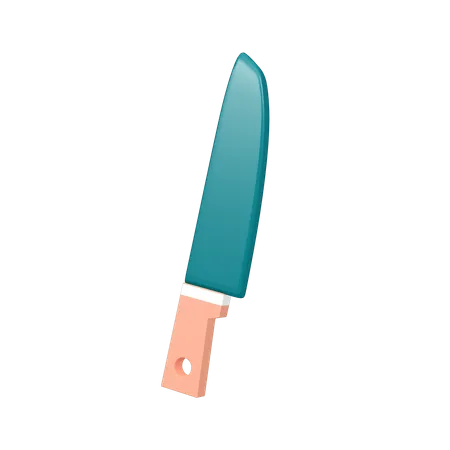 Knife Curve  3D Icon