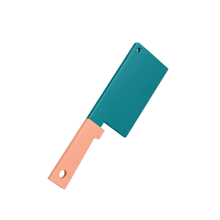 Knife Curve  3D Icon