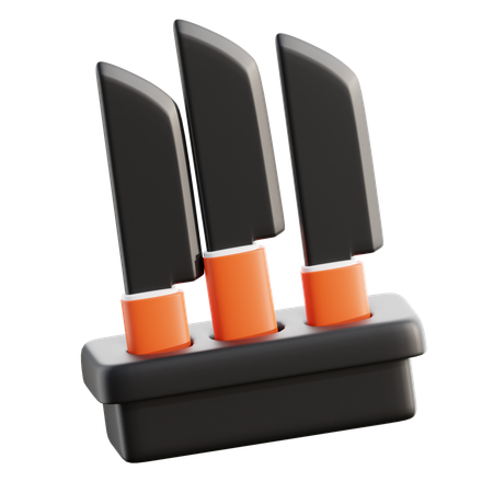 Knife Holder  3D Icon