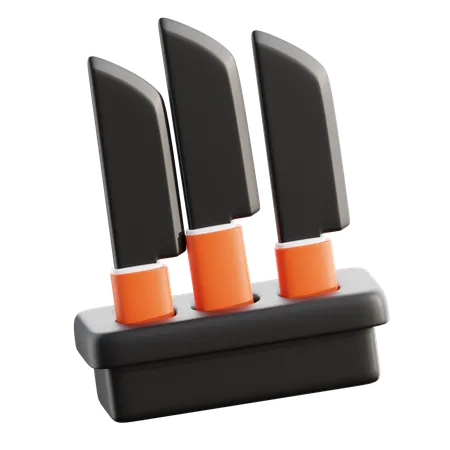 Knife Holder  3D Icon