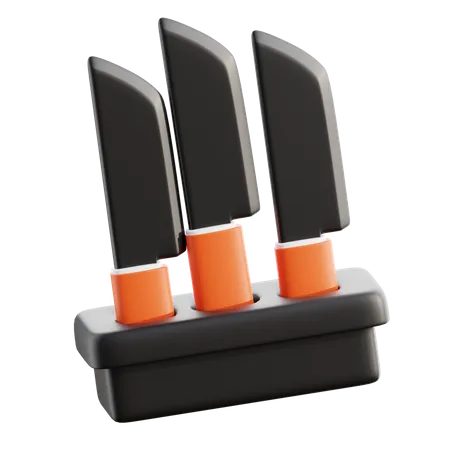 Knife Holder  3D Icon