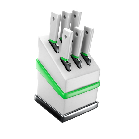 Knife Set  3D Icon