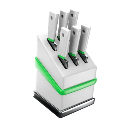 Knife Set  3D Icon