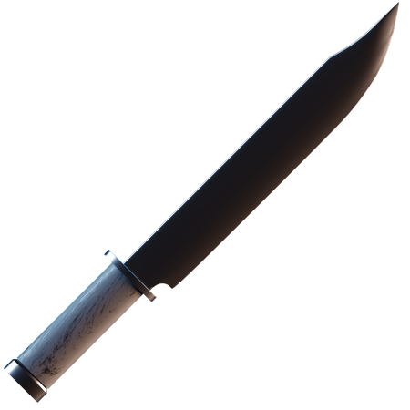 Knife Weapon  3D Illustration