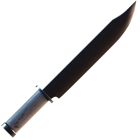 Knife Weapon  3D Illustration