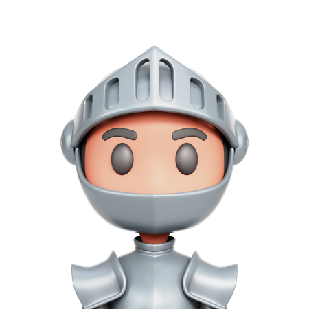 Knight  3D Icon