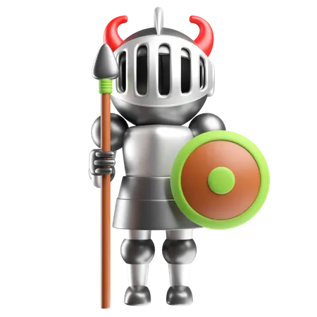 Knight  3D Icon