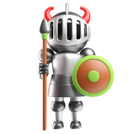 Knight  3D Icon