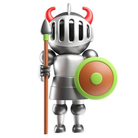 Knight  3D Icon