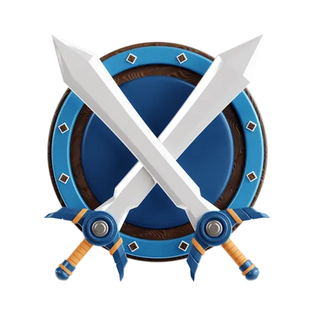 Knight Badges  3D Icon