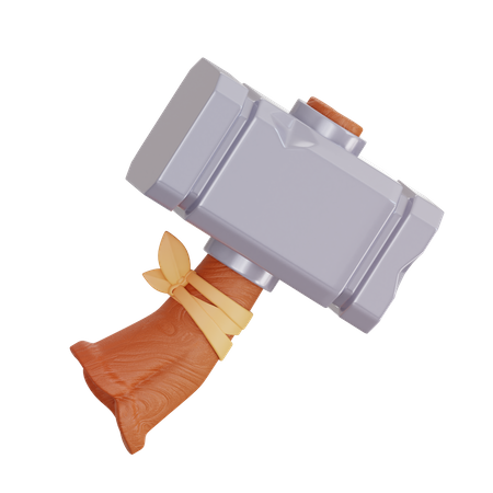 Knight Hammer  3D Icon