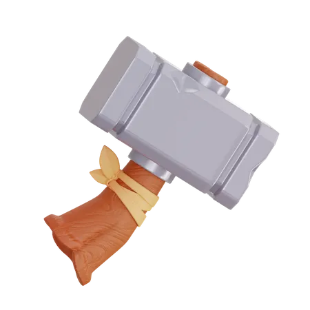 Knight Hammer  3D Icon