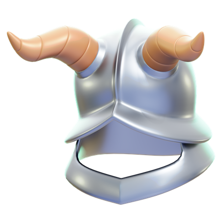 Knight Helmet  3D Icon