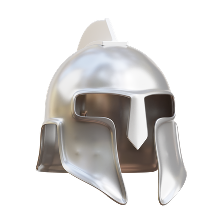 Knight Helmet  3D Icon