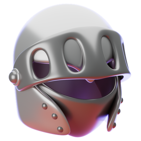 Knight Helmet  3D Icon