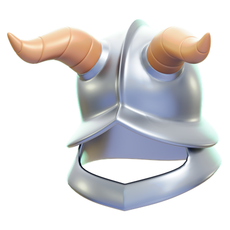Knight Helmet  3D Icon