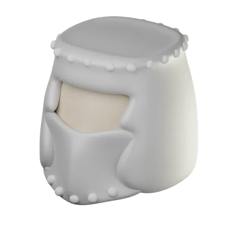 Knight Helmet 3D Icon