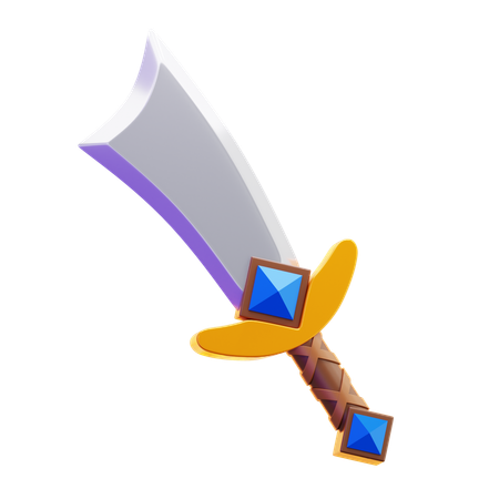 Knight Sword  3D Icon
