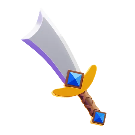 Knight Sword  3D Icon