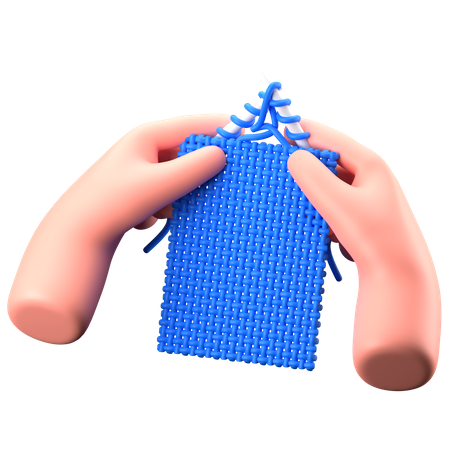 Knit  3D Icon