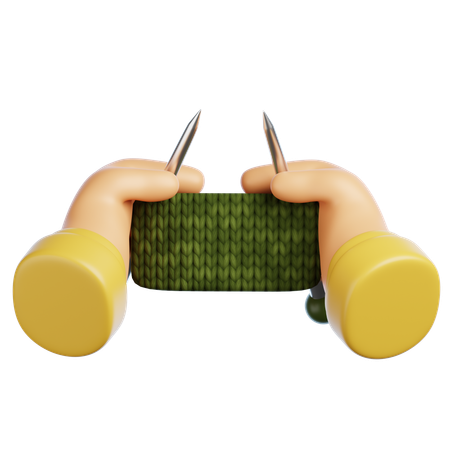 Knit  3D Icon