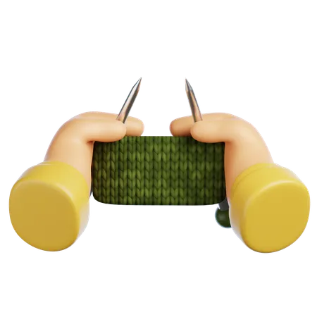 Knit  3D Icon