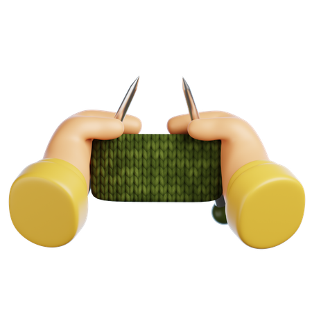 Knit  3D Icon