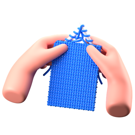 Knit 3D Icon