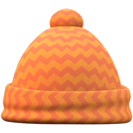 Knitted Hat  3D Icon