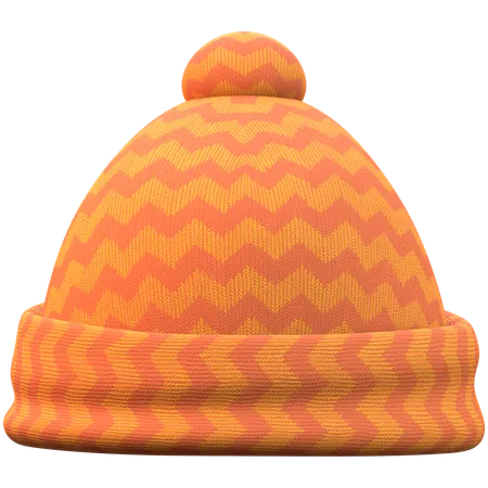 Knitted Hat  3D Icon