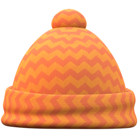 Knitted Hat  3D Icon